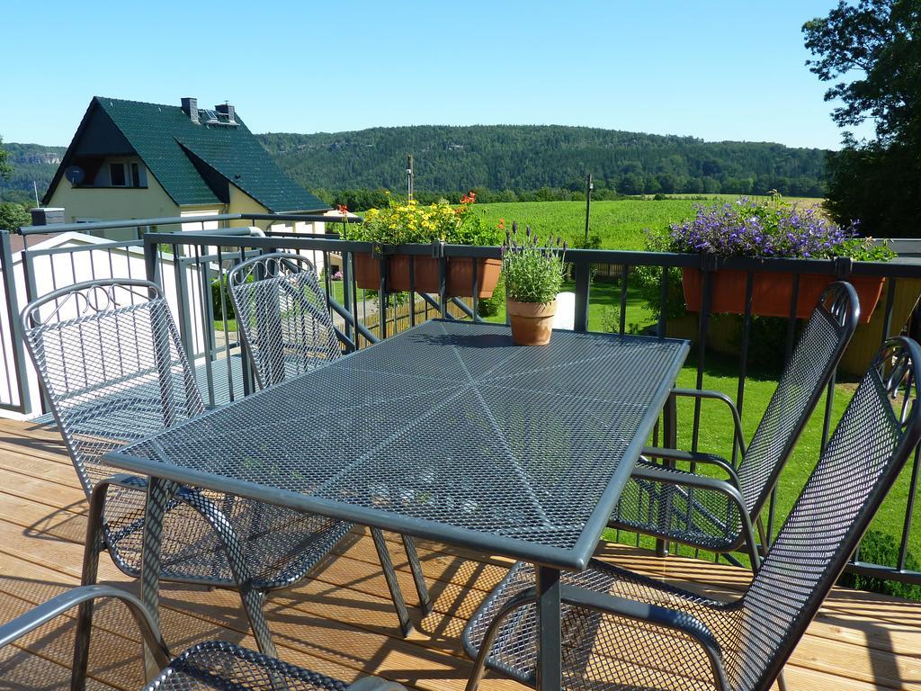 Ferienoase Lilienstein Apartment Rathmannsdorf Bagian luar foto