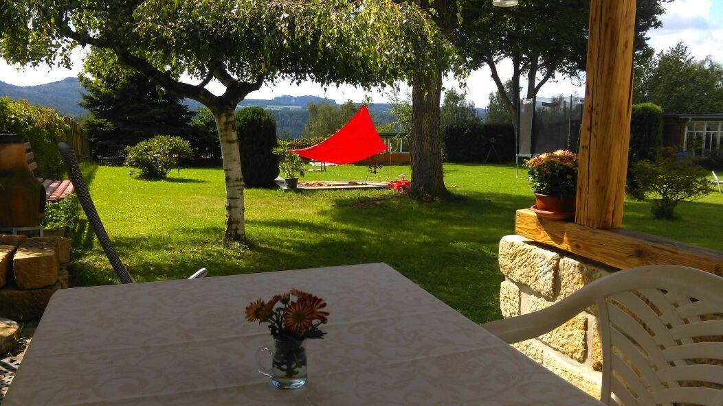 Ferienoase Lilienstein Apartment Rathmannsdorf Bagian luar foto