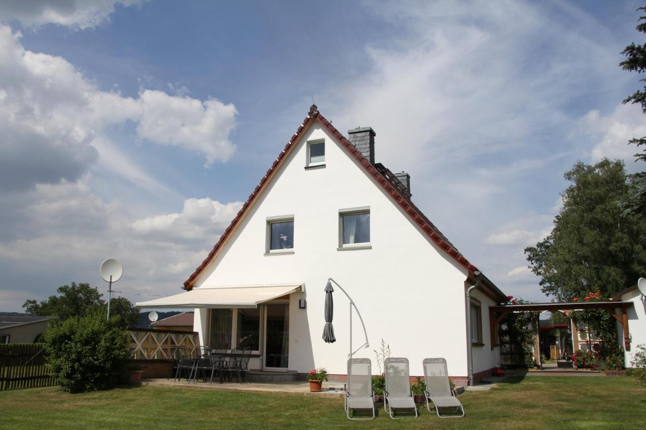 Ferienoase Lilienstein Apartment Rathmannsdorf Bagian luar foto