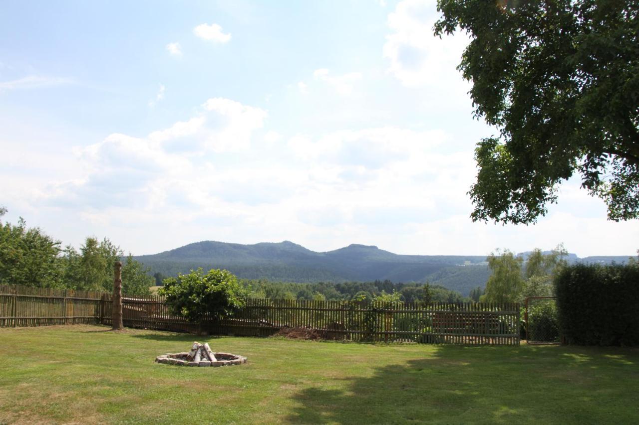 Ferienoase Lilienstein Apartment Rathmannsdorf Bagian luar foto